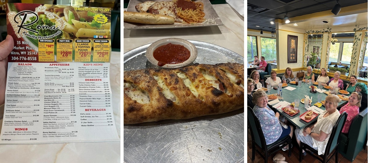 Roma Family Restaurant Menu
